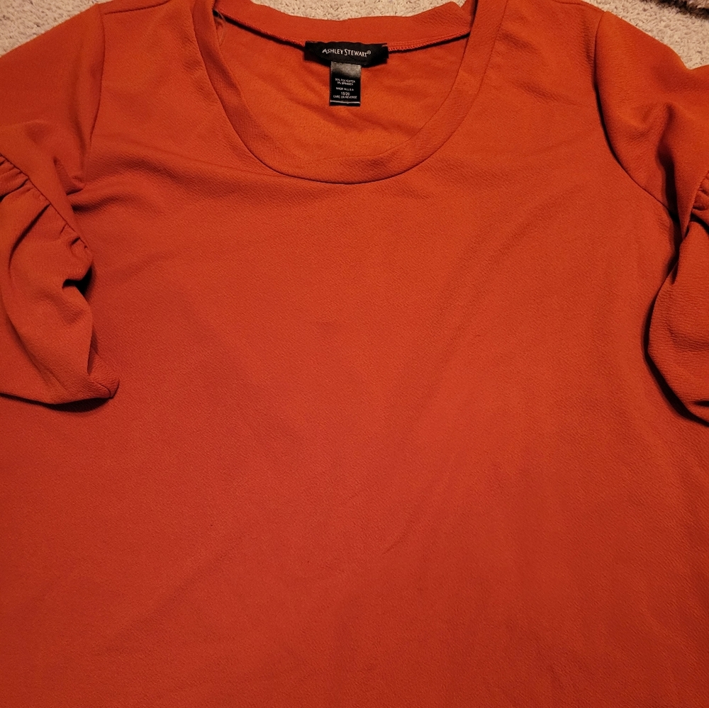 NWOT Ashley Stewart Blouse